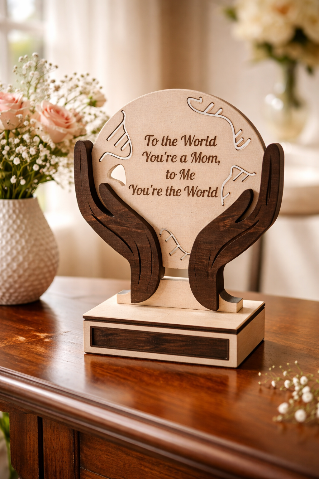 Wooden Keepsake Trophy