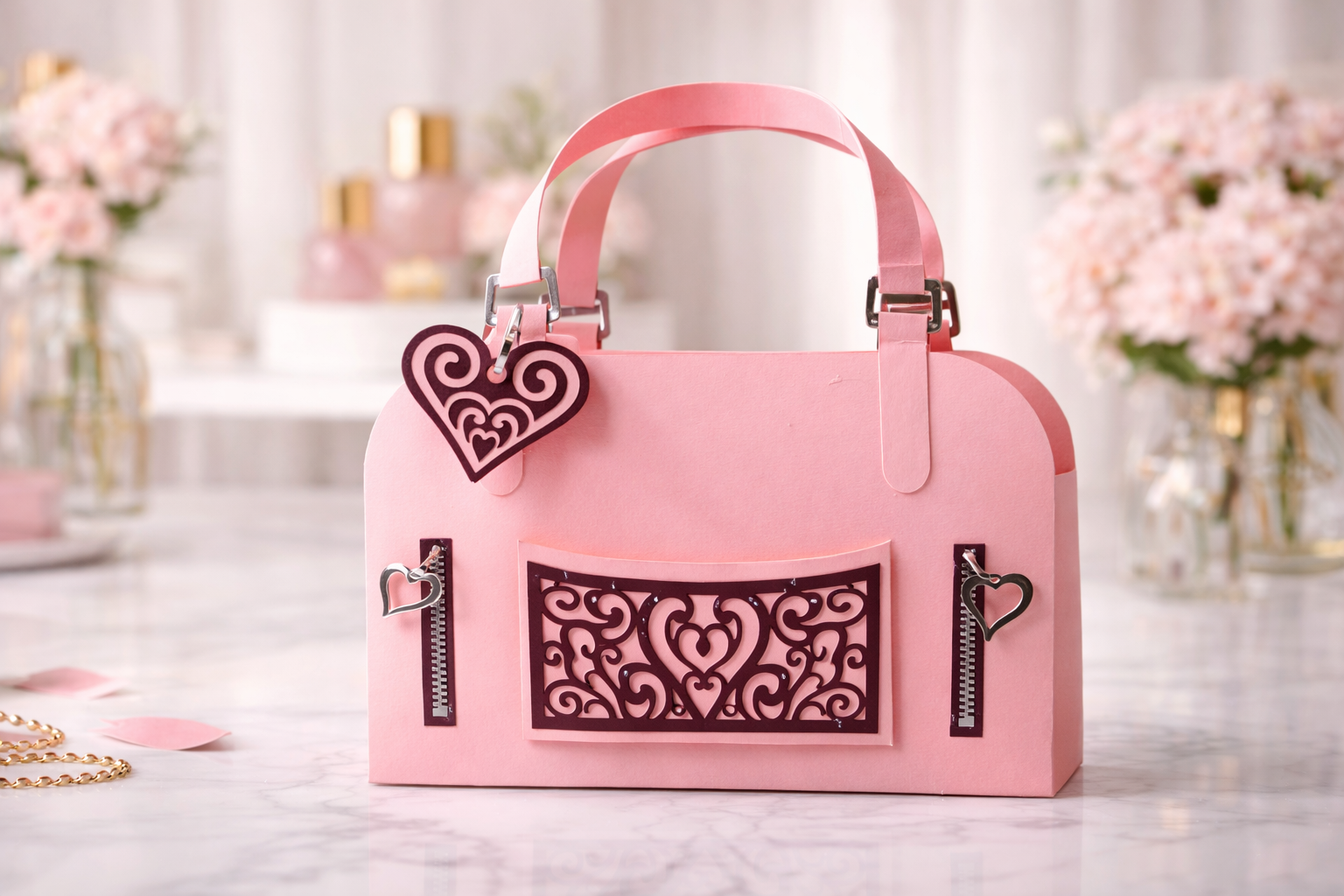 Luxury Purse-Style Cardstock Gift Bags